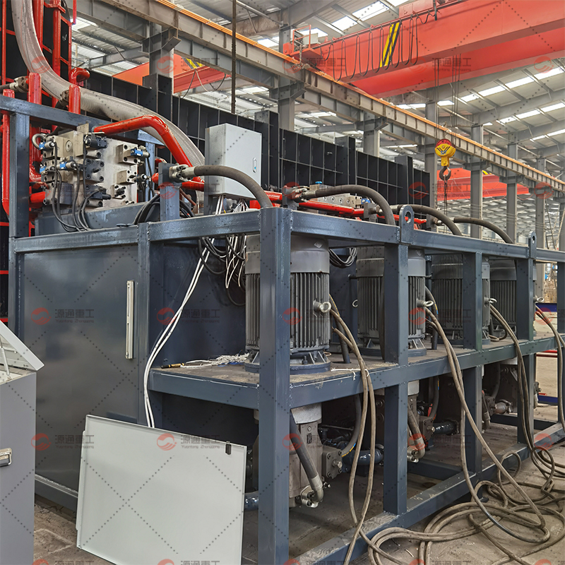 Multifunctional hydraulic gantry shear