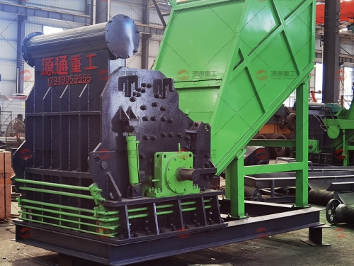 For the recycling and utilization of scrap metal maybe a metal crusher can do the job