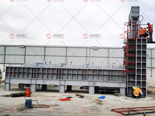 800 tons of fully automatic scrap steel gantry shear