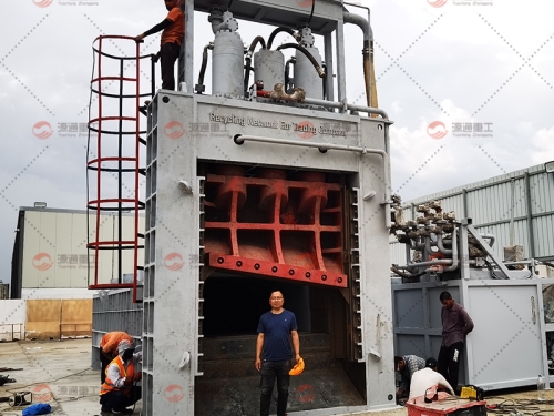 400 tons of multifunctional scrap iron gantry shears
