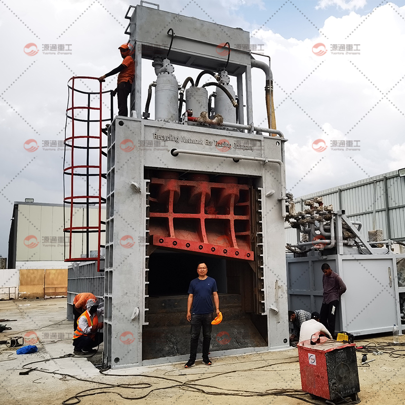 Hydraulic Scrap Shearing Machine