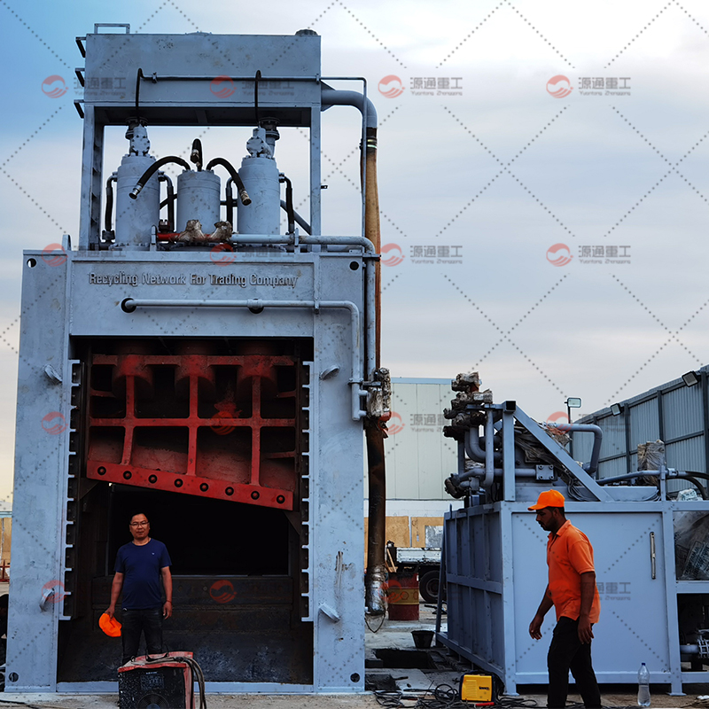 Metal hydraulic gantry shears in Saudi Arabia