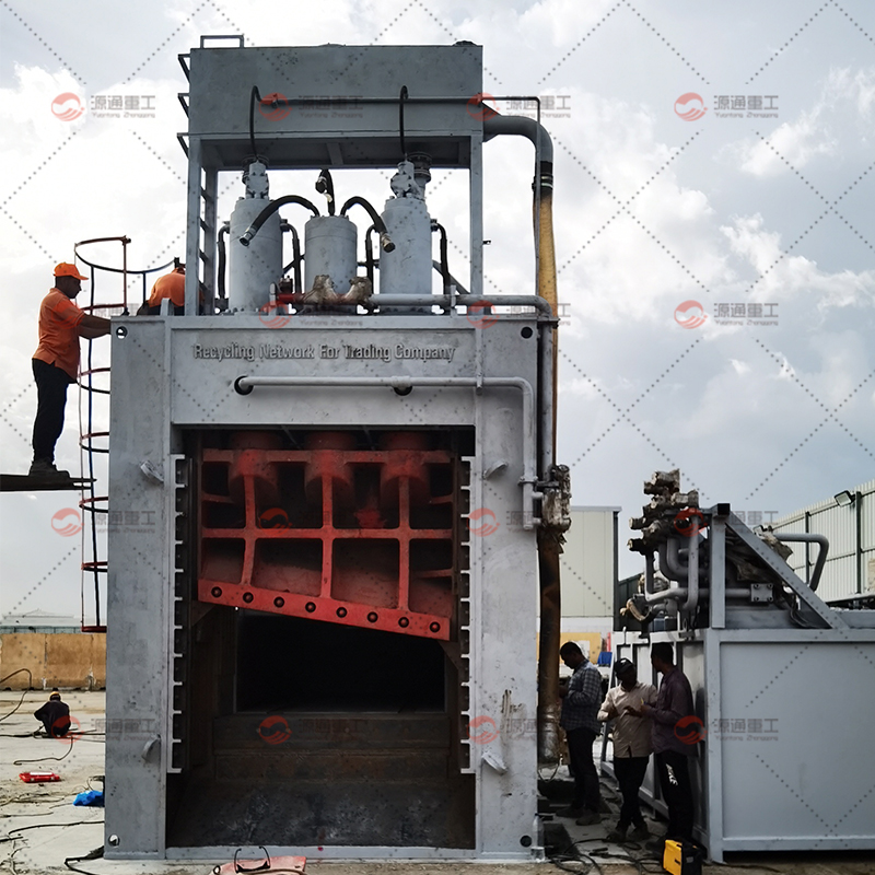 Metal hydraulic gantry shears in Saudi Arabia