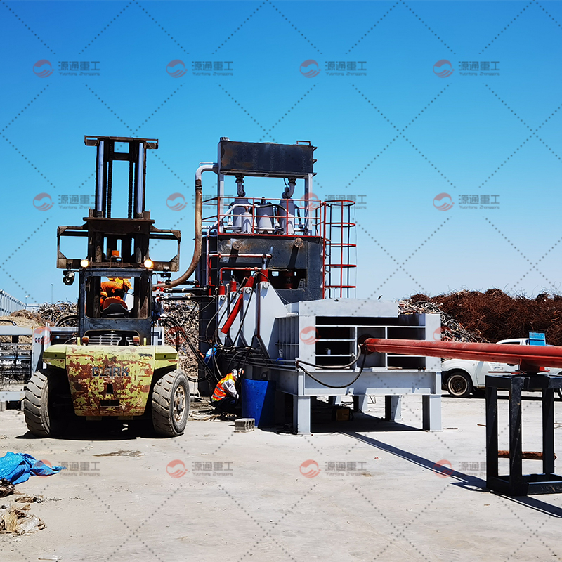 Metal hydraulic gantry shears in Saudi Arabia