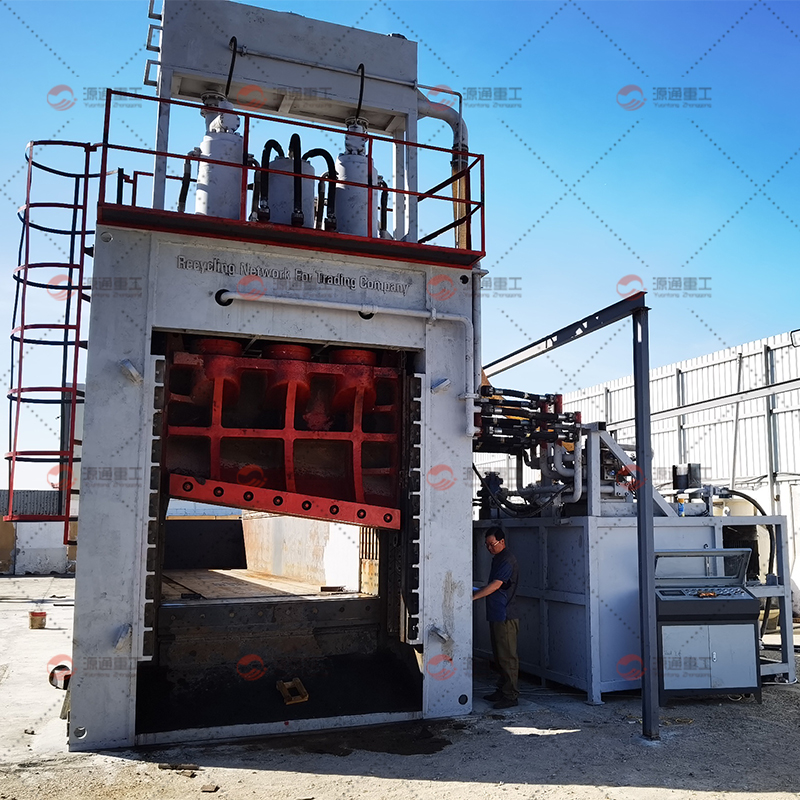 Metal hydraulic gantry shears in Saudi Arabia