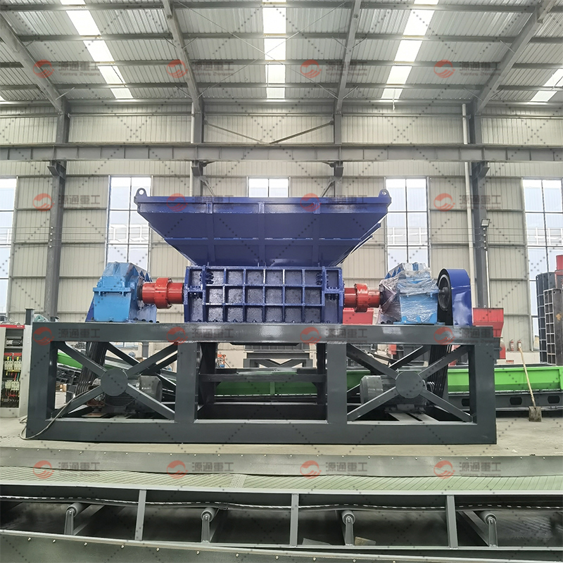 Double shaft shredder