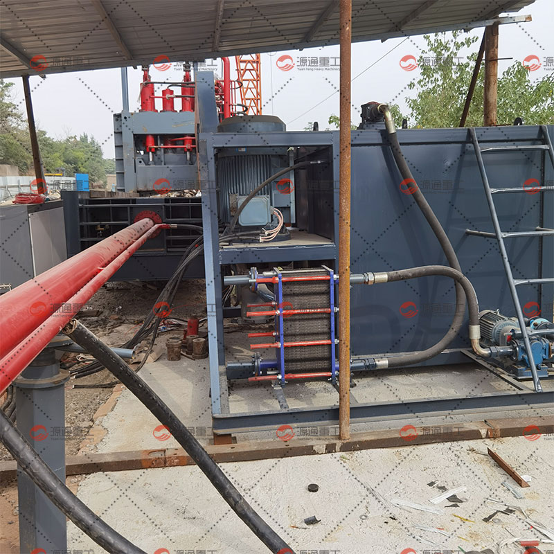 Scrap shearing machine Yunnan customer