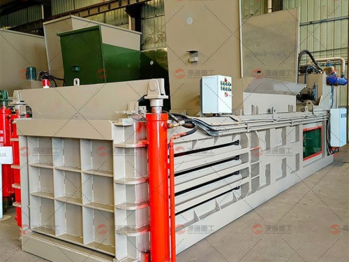 Waste paper baler