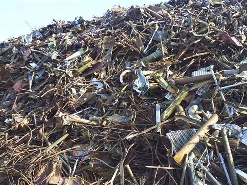 What equipment is needed for scrap metal crushing and sorting?